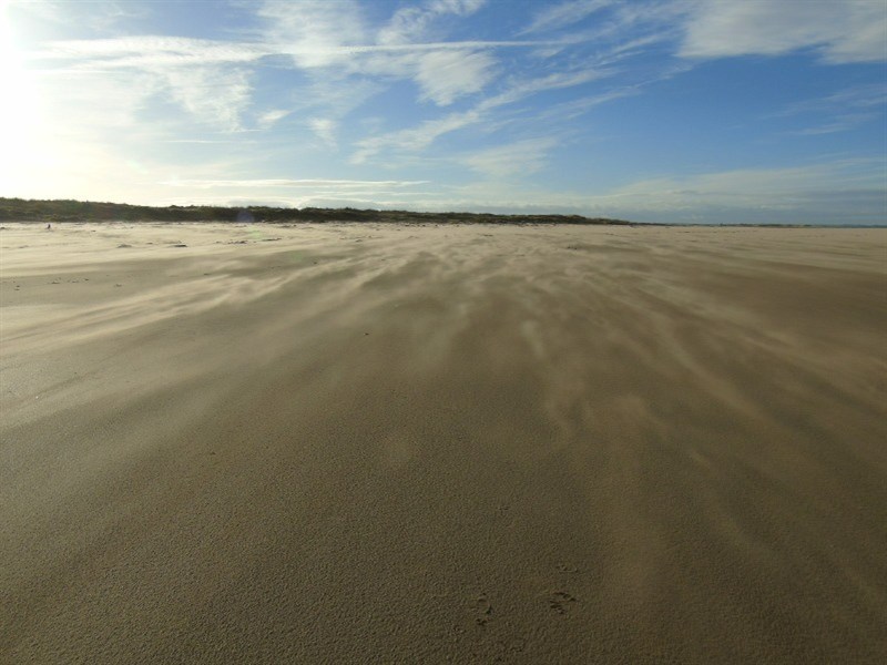 Sands on the north coast of Holy Island