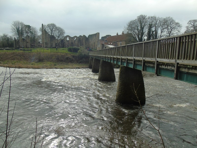 Bridge over the River Wear, Finchale Priory