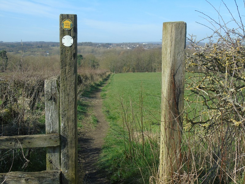 Footpath at Great Lumley