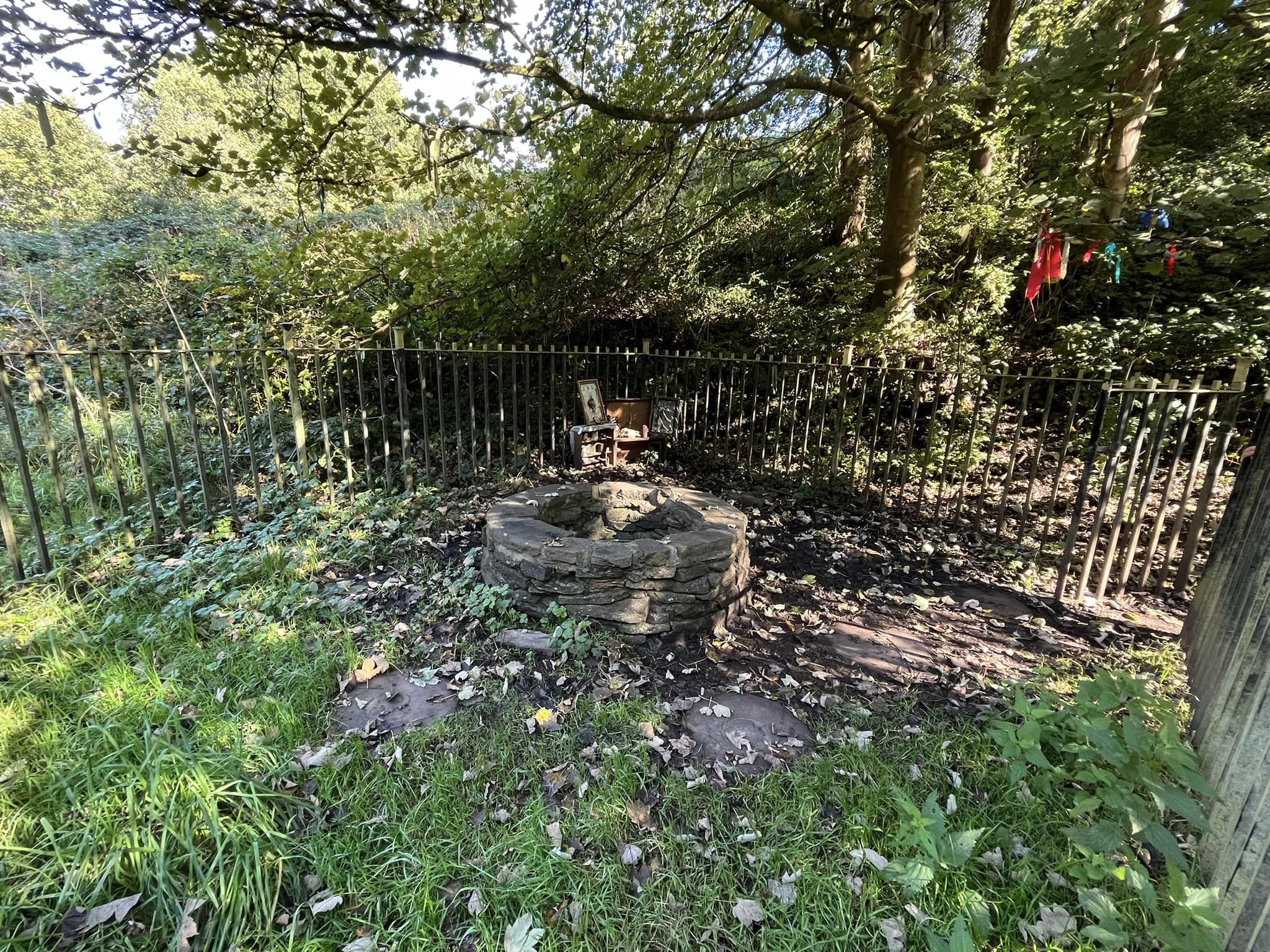 Holy well in St Anne's Park